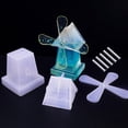 thumbnail image 4 of Modelo giratorio de silicona, herramienta de fundición de resina epoxi, manualidades que hacen bricolaje hecho a mano para Macarena Fundición de epoxi de silicona, 4 of 8