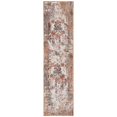 thumbnail image 5 of Safavieh Winston Karena Abstract Overdyed Polyester Runner Rug, Grey/Rust, 2'2" x 8', 5 of 5