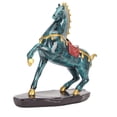thumbnail image 2 of Statue de Cheval Décor, Statue de Cheval en Résine Bronze Figurine de Cheval Décor Durabilité Éprouvée, 2 of 9