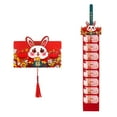 thumbnail image 1 of WREESH 2023 New Year Fold Red Envelope Personalized Red Envelope Chinese New Year Blessing Red Envelope Clearance, 1 of 5