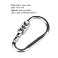 thumbnail image 7 of NIBOLOG Code Carabiner Anti-oxidation Wear Resistant Accessory Strong Load-bearing D-Shaped Carabiners for Outdoor, 7 of 7