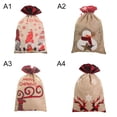 thumbnail image 4 of Large Christmas Candy Bag Gift Snowman Deer Christmas Decoration-22.8"x14.5", 4 of 6