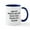 White/Navy Inside, variant on CafePress - Still Talking Large Mug - 11 oz Ceramic Mug - Novelty Coffee Tea Cup