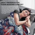 thumbnail image 4 of Patriotic Flannel Blanket with American Eagle and Flag Design Bold and Cozy Perfect for Kids and Adults Ideal for Home Travel and Outdoor Use 50x60 Inches, 4 of 5