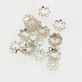thumbnail image 3 of 900 Piece Assorted Color Metal Filigree beads of End Spacer Beads Jewelry Making Findings Accessories 8mm, 3 of 8
