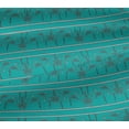 thumbnail image 5 of oneOone Viscose Jersey Fabric Swirl & Floral Block Print Fabric BTY 60 Inch Wide, 5 of 5
