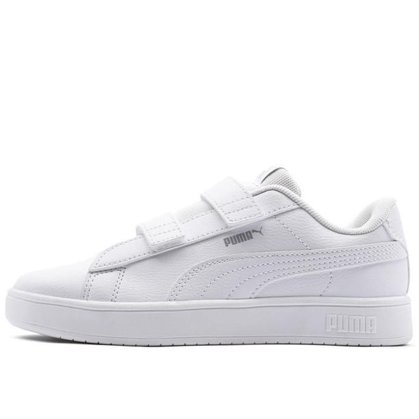Tenis Puma Rickie Classic V PS 39425308 para Niños, color Blanco