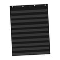thumbnail image 4 of Gráfico estándar colgante, juguete educativo preescolar, suministros de enseñanza para tiras de frases, tarjetas de letras, número de Negro Sunnimix Gráfico de bolsillo, 4 of 8