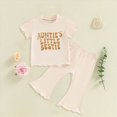 thumbnail image 2 of Toddler Boy Clothing Sets Stylish Checkered Patch Waffle T-Shirt & Drawstring Shorts 2-Piece Outfit Toddler Casual Play Outfit 12-18 Months, 2 of 4