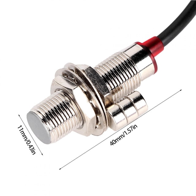Cable del sensor, sensores del cable del tacómetro del velocímetro del odómetro digital de la motocicleta con 3 imanes Cable de sensor Spptty Piezas de automóviles y motocicletas