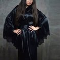 thumbnail image 4 of Lindreshi Robes for Women Clearance Women Lace Satin Sleepwear Kimono Nightdress Lingerie Camisole Casual Pajamas, 4 of 6