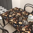 thumbnail image 6 of Peel and Stick Wallpaper Mushroom Wallpaper Vintage Floral Contact Paper Leaf Wall Paper for Shelf Liner Backsplash Living Room Renter Friendly Removable 17.5 x 118In, 6 of 12