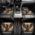 thumbnail image 7 of Fuzoiu Cloud Rainbow Winged Dog Print Carpet Floor Mats for Car,Car Foot Mat Set,Universal Fit 4 Piece Mat Pad Set,Fits Most Cars Trucks Vans Sedans SUV Auto Carpet Mat Se, 7 of 7