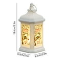 thumbnail image 3 of PRETXORVE Christmas Decorations, Christmas Ornaments, Christmas Snow Lantern, indoor Christmas Decoration, Led Candle Style Wind Lantern, Suitable for Christmas Party Table, 3 of 6