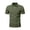 Army Green-40520JJ, variant on Hearthz Polo T Shirts for Men Short Sleeve Quarter Zip Mens Graphic T-Shirts Moisture Wicking Sun Protection Mens Golf Polos Brown XXXL