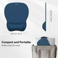 thumbnail image 6 of Ergonomic Mouse Pad with Gel Wrist Rest Support,Ergonomic Office Mousepad,Non-Slip & Smooth Surface Comfortable Desk Accessories Mat for Office,Gaming and Study, 6 of 7