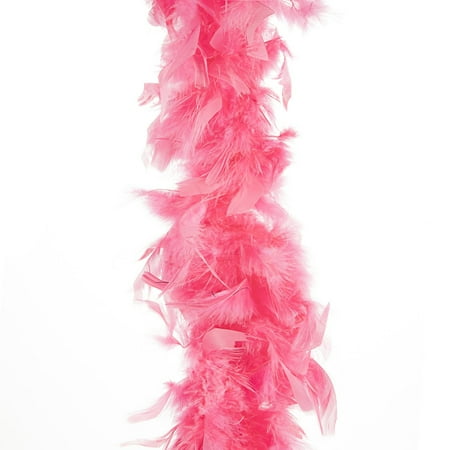 Darice Flamingo Pink Chandelle Boa: 6 feet