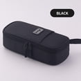 thumbnail image 6 of Matoen Large Capacity Pencil Case Big Pencil Bag Pouch Double-layer Pen Case Holder for Stationery Organizer Office Desk Storage Makeup Bag, Black, 6 of 9