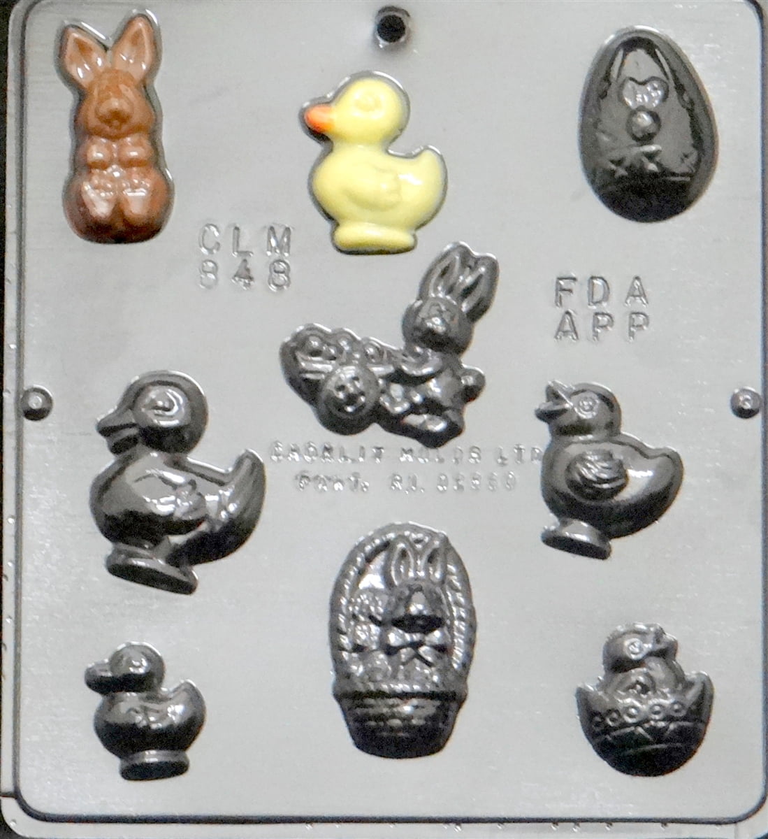 848 Easter Assortment Chocolate Candy Mold