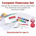 thumbnail image 2 of Faber-Castell Learn to Watercolor Set - Set completo para principiantes de pintura y papel de acuarela - Set de pintura lavable para niños, 2 of 3