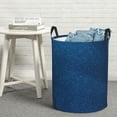 thumbnail image 6 of Gaeub Deep Blue Glitter Dirty Clothes Storage Basket, Toy Storage Bin for Storing Clothing, Diapers, Toys-Medium, 6 of 6