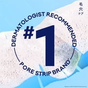 Biore Deep Cleansing Pore Strips, Original, Blackhead Remover Strips for Skin Care, Oil Free, 8 Ct
