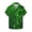 Shirt - A02 Green, variant on St Patricks Day T Shirts for Men St Paddy's Shenanigans Shamrock Print Irish Green Shirt Plus Size Short Sleeve V Neck Top Casual Lightweight Tops