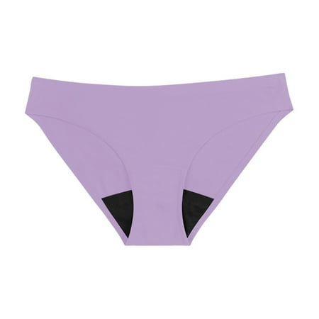 IROINNID Hipster Underwear For Women At Hip Sexy Seamless Silk Quick-drying Elastic Briefs Solid Color Breathable Panties