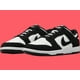 thumbnail image 3 of Zapatillas retro Nike Dunk Low, color blanco y negro, piel y gamuza, 3 of 5