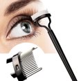thumbnail image 3 of Trayknick Steel Needle Eyelashes Extension Brush Comb Lash Separator Beauty Makeup Tool, 3 of 13