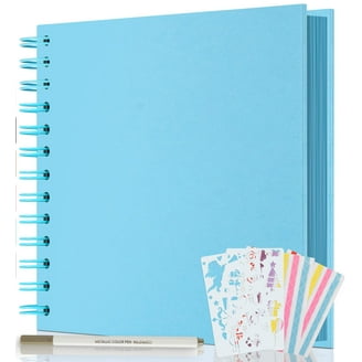 Photo Album Scrapbook, AIOR Linen Refillable Scrap Book Diy