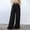 Black 2, variant on Wensltd Straight Pants for Women High Wasit Casual Trousers with Pockets