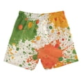 thumbnail image 2 of Kids' Beach Pants Comfortable Swim Trunks Paint Splatter Pattern Shorts for Pool Vacation and Lounge Wear Large, 2 of 8