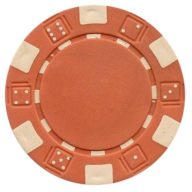Fichas de póquer DA VINCI Clay Composite, dados rayados, 11,5 g x 50
