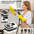 thumbnail image 4 of Randomly dispatched in color）Handheld Steam Cleaner, Steamer For Cleaning, 2500W Pressurized Steam Cleaner With 1.2L Water Tank And 12 Attachments, Portable Steamer Cleaner For Home Kitchen Bathroom, 4 of 8