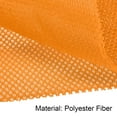 thumbnail image 3 of Uxcell Speaker Grill Cloth Polyester Fiber Stereo Mesh Fabric Orange 0.5x1.45m, 3 of 5