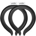 thumbnail image 1 of Enfriadores de hielo reutilizables Padutson con tubo de refrigeración para cuello, 2 unidades, color negro, 1 of 7