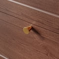 thumbnail image 4 of HLR 40" Mid-century 5 Drawer Dresser for Bedroom, Wooden Dressers & Chest of Drawers, Brown, 4 of 13