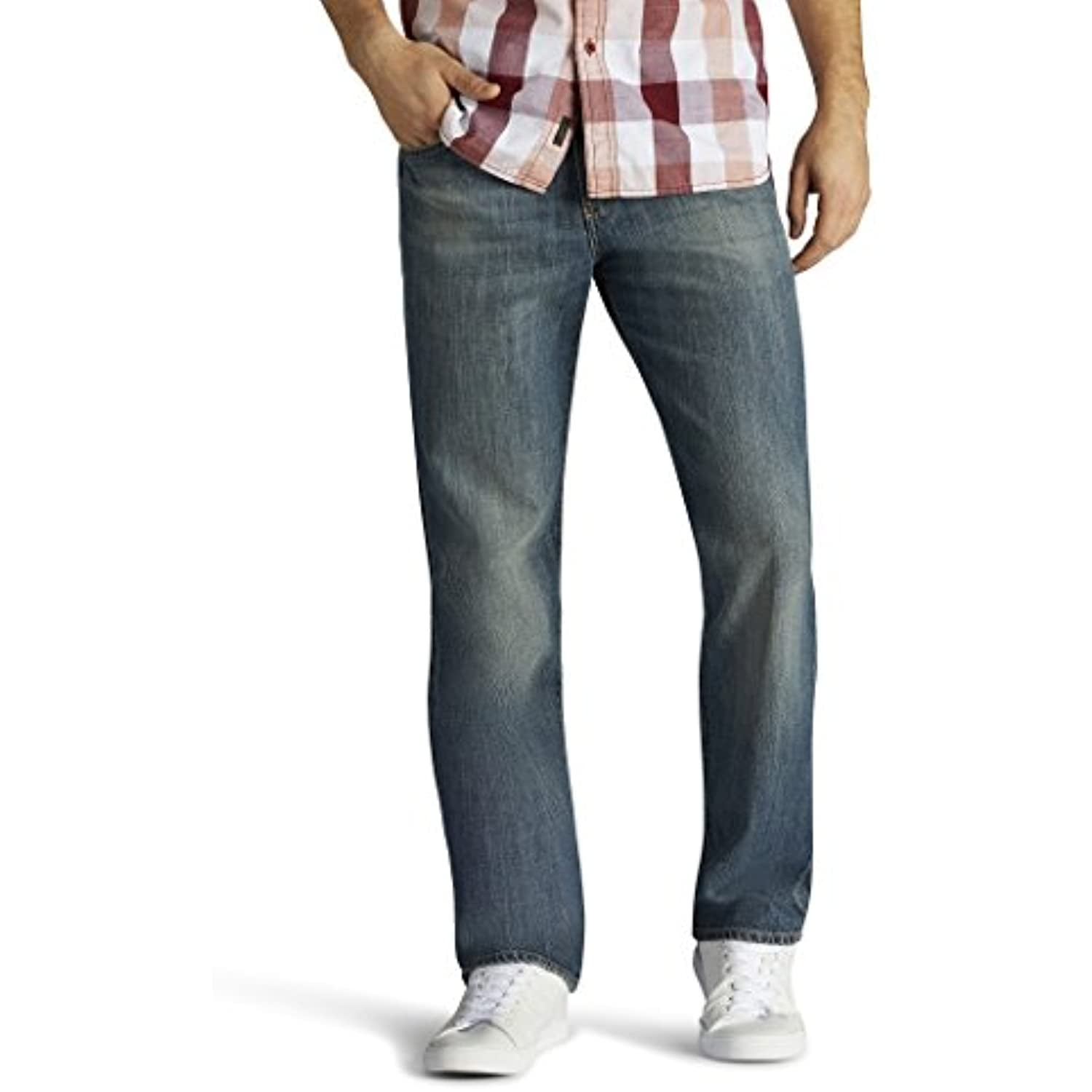 Lee Men's Modern Series Straight-Fit Jean, Captain, 31W x 32L - Walmart.com