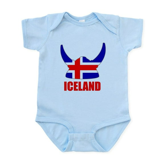 CafePress - Icelandic Viking Iceland Infant Bodysuit - Baby Light Bodysuit, Size Newborn - 24 Months