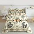 thumbnail image 2 of Homewish Cactus Bull Skull 2pcs Bedding Comforter Set for Children Teens,Tribal Aztec Twin Comforter Sets,Western Theme Breathable Bedding Set,Super Cozy Room Decor,Reversible, 2 of 8