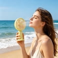 thumbnail image 3 of PoyoKee Portable Fan, 3 Speeds Usb Rechargeable Mini Handheld Fan, Small Desk Fan for Travel Essentials Classroom Camping, 7 in - Yellow, 3 of 6