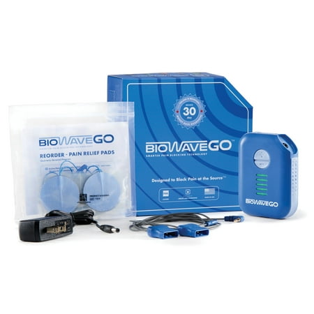 BioWaveGO Non-Opioid FDA Cleared Wearable Chronic Pain Relief Technology