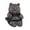 Black, variant on RUIG Realistic Cat Plush Toy 30CM/11.8 Inches - Stuffed Animal Plushie, Lifelike Stuffed Cat, Soft Plush Toy, Birthday Christmas for Kids,Boys,Girls,Fat Cat Stuffed Toy (Black/White)