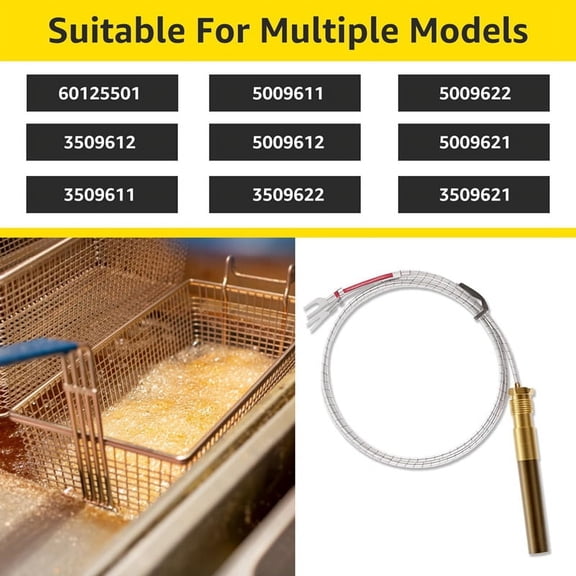 35Inch Thermopile Generates, 750 Millivolt Thermopile Generators Assemblies, Gas Fryer Cluster Thermocouple, Fryer Parts