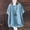 Light Blue, variant on DJDLJWCJ Girls Summer T Shirts Crewneck Solid Short Sleeve Shirts for Girls Casual Tops, Sky Blue 7-8T