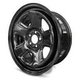 thumbnail image 2 of Wheel For 2007-2008 Dodge Magnum 18 inch 5 Lug Black Steel Rim Fits R18 Tire, 2 of 3