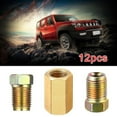 thumbnail image 4 of Brake Fittings Brass Inverted Flare Union & Compression Fitting 12 Pcs, 4 of 6
