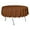 Copper, variant on Ultimate Textile 72-inch Round Polyester Linen Tablecloth Brick Rust Red