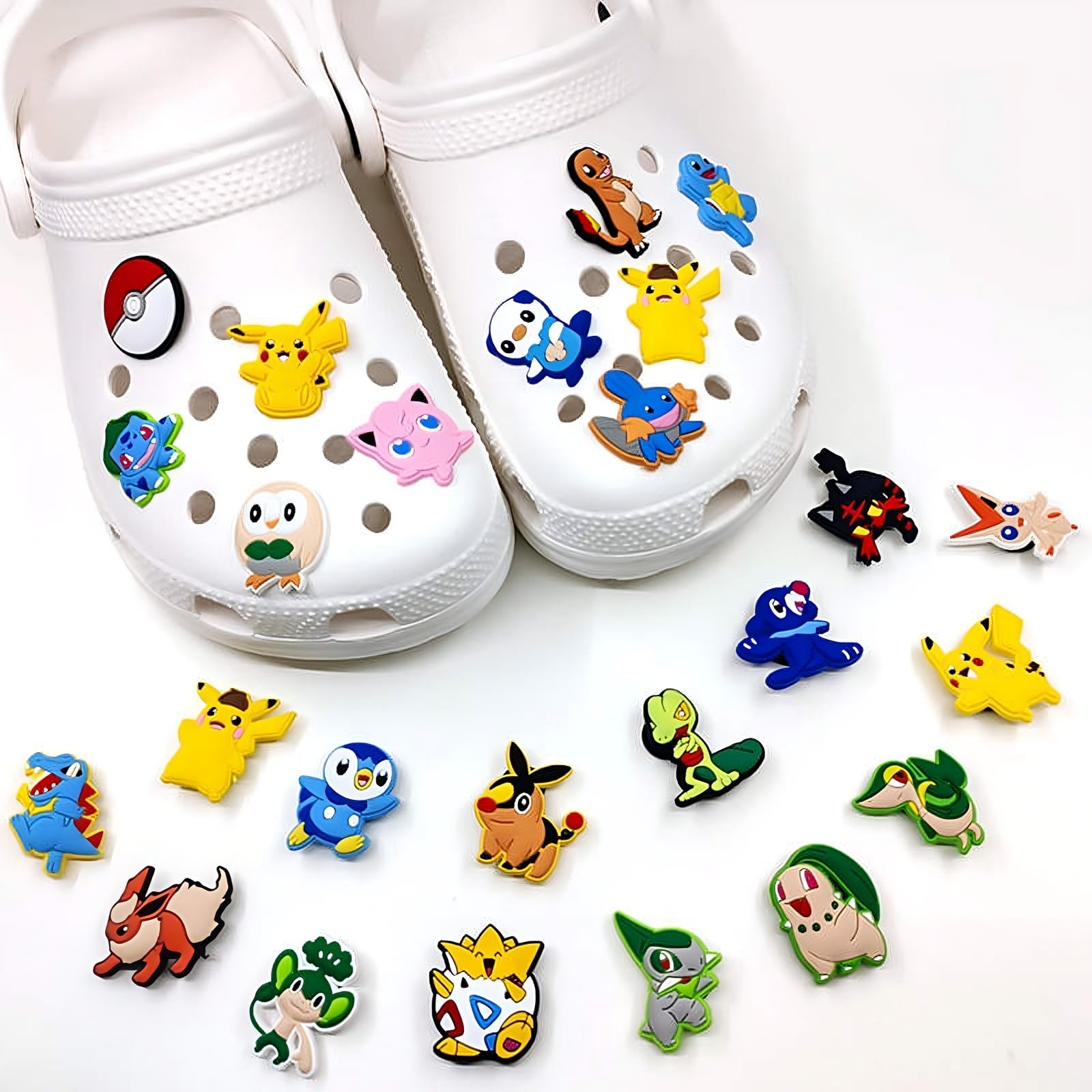 Pvc Anime Shoe Parts Accessories Decoration Charm Buckle Jibitz For Croc  Charms Cartoon Clog Buttons From Lightingtop, $0.17